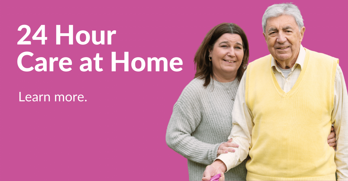 24 Hour Care at Home | Arrange Round the Clock Support | Alina Homecare