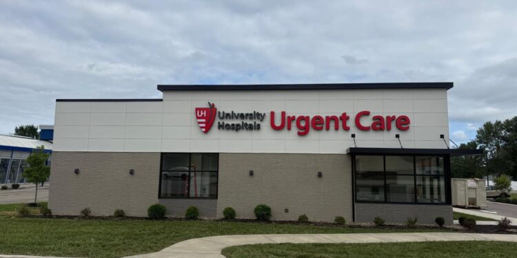 University Hospitals urgent care near me